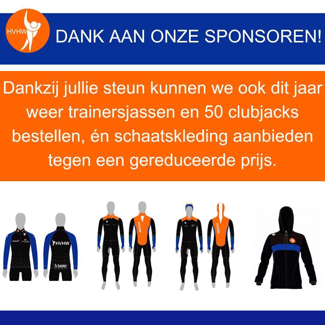 HVHW Kleding sponsoren